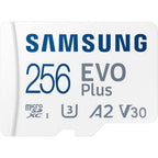 SAMSUNG EVO Plus 256GB MB-MC256SA/APC microSDXC Memory Card C10 U3 V30 A2 UHS-I