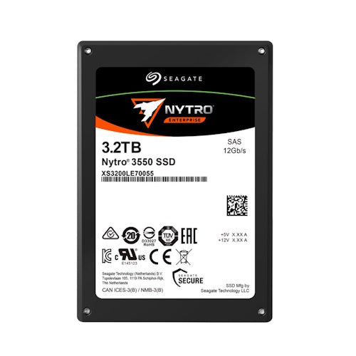 SEAGATE Nytro 3050 3.2TB XS3200LE70055 2.5in Drive SAS3