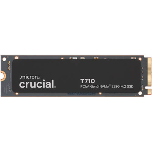 CRUCIAL T710 4TB CT4000T710SSD8 NVME PCIE 5.0 X4