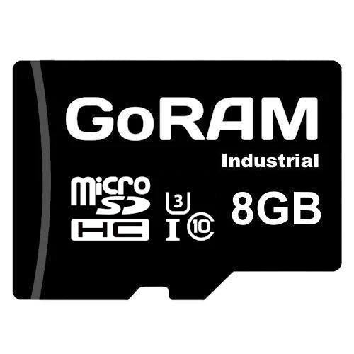 GoRAM Industrial 8GB GRSDQIN-008G-I microSDHC Memory Card C10 – OEMPCWorld