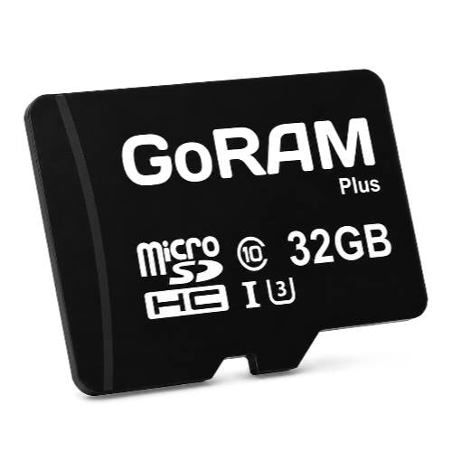 GoRAM GoPlus 32GB GRSDQGP-032G microSDHC Memory Card C10