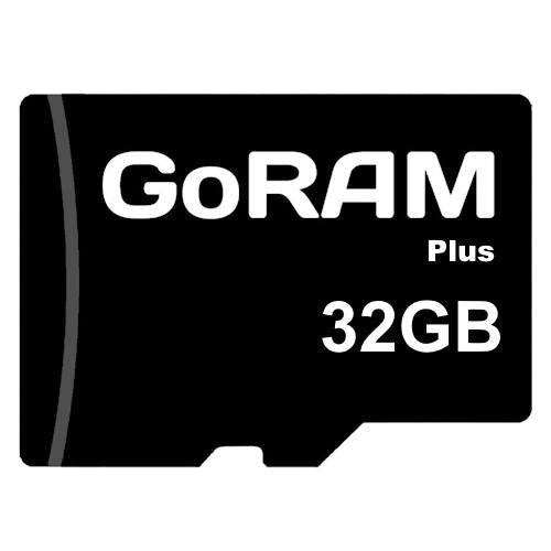 GoRAM GoPlus 32GB GRSDQGP-032G microSDHC Memory Card C10