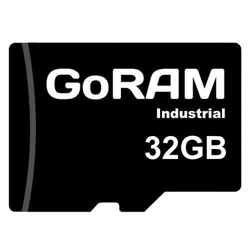 GoRAM Industrial 32GB GRSDQIN-032G-I microSDHC Memory Card C10