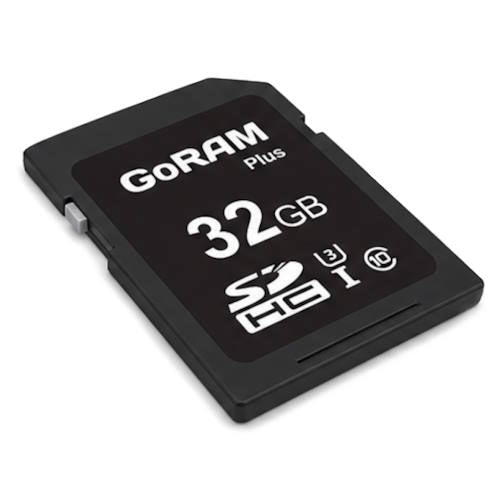 GoRAM Plus 32GB GRSDGP-032G SDHC Memory Card C10 U3 UHS-I