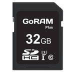 GoRAM Plus 32GB GRSDGP-032G SDHC Memory Card C10 U3 UHS-I