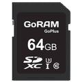 GoRAM GoPlus 64GB GRSDGP-064G SDXC Memory Card C10 U3 UHS-I
