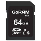 GoRAM Plus 64GB GRSDGP-064G SDXC Memory Card C10 U3 UHS-I