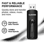 GoRAM Slider 32GB GRU30SL-032G-B USB 3.0 Flash Drive