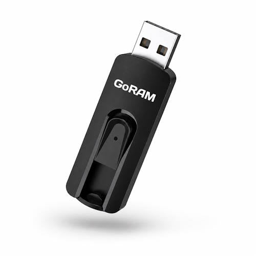 GoRAM Slider 128GB GRU30SL-128G-B USB 3.0 Flash Drive