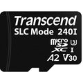 TRANSCEND 240I 80GB TS80GUSDC240I microSDXC Memory Card C10 U3 V30 A2 UHS-I