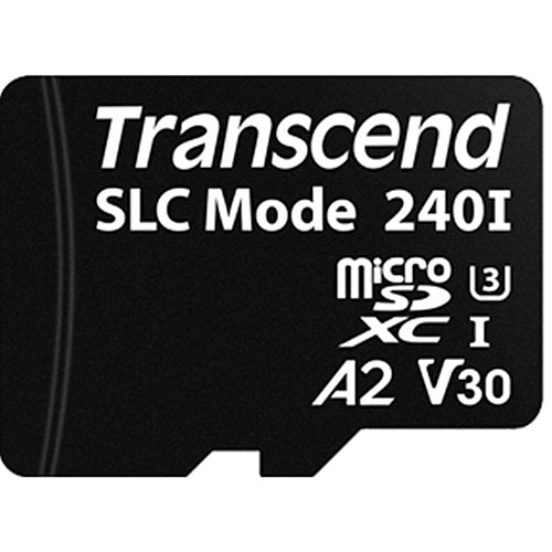 TRANSCEND 240I 80GB TS80GUSDC240I microSDXC Memory Card C10 U3 V30 A2 UHS-I