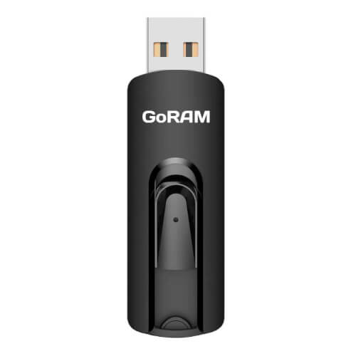 GoRAM Slider 256GB GRU30SL-256G-B USB 3.0 Flash Drive
