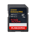 SANDISK Extreme Pro 128GB SDSDXXJ-128G-GSCIN SDXC Memory Card C10 U3 V30 UHS-I