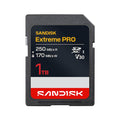 SANDISK Extreme Pro 1TB SDSDXXJ-1T00-GSCIN SDXC Memory Card C10 U3 V30 UHS-I