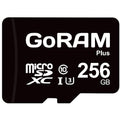 GoRAM Plus 256GB GRSDQGP-256G microSDXC Memory Card C10 U3 UHS-I