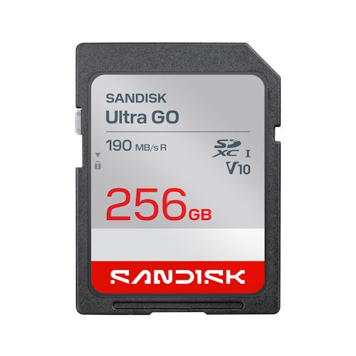 SANDISK Ultra GO 256GB SDSDUGN-256G-GN6IN SDXC Memory Card C10 V10 UHS-I