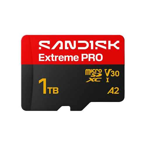 SANDISK Extreme Pro 1TB SDSQXCJ-1T00-GS6MA microSDXC Memory Card C10 U3 V30 A2 UHS-I