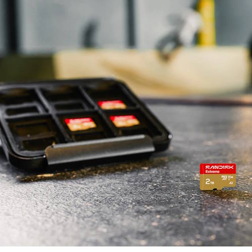 SANDISK Extreme GO 2TB SDSQXGN-2T00-GN6MN microSDXC Memory Card C10 U3 V30 A2 UHS-I