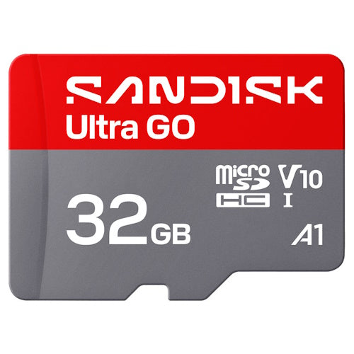 SANDISK Ultra GO 32GB SDSQUGN-032G-GN6MN microSDHC Memory Card C10 V10 A1 UHS-I