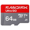 SANDISK Ultra GO 64GB SDSQUGN-064G-GN6MN microSDXC Memory Card C10 V10 A1 UHS-I