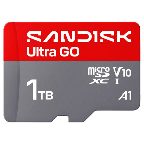 SANDISK Ultra GO 1TB SDSQUGN-1T00-GN6MN microSDXC Memory Card C10 V10 A1 UHS-I