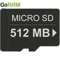 GoRAM 512MB microSD Memory Card 80X
