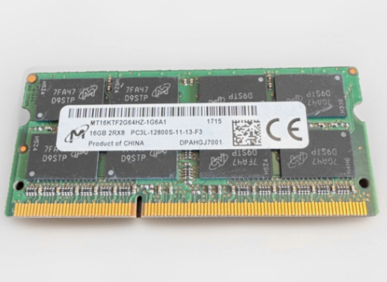 Micron 16GB MT16KTF2G64HZ-1G6A1 DDR3-1600 SODIMM PC3-12800 NON-ECC